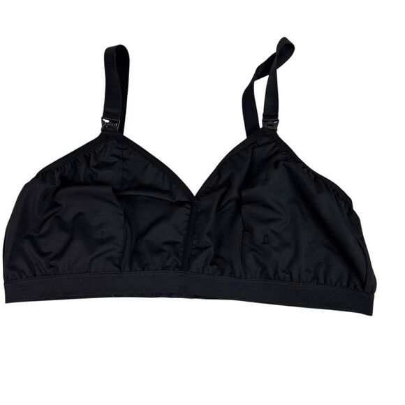 The Dairy Farm Black Hands Free Pumping & Nursing Bra Size 2XL - Picture 2 of 7